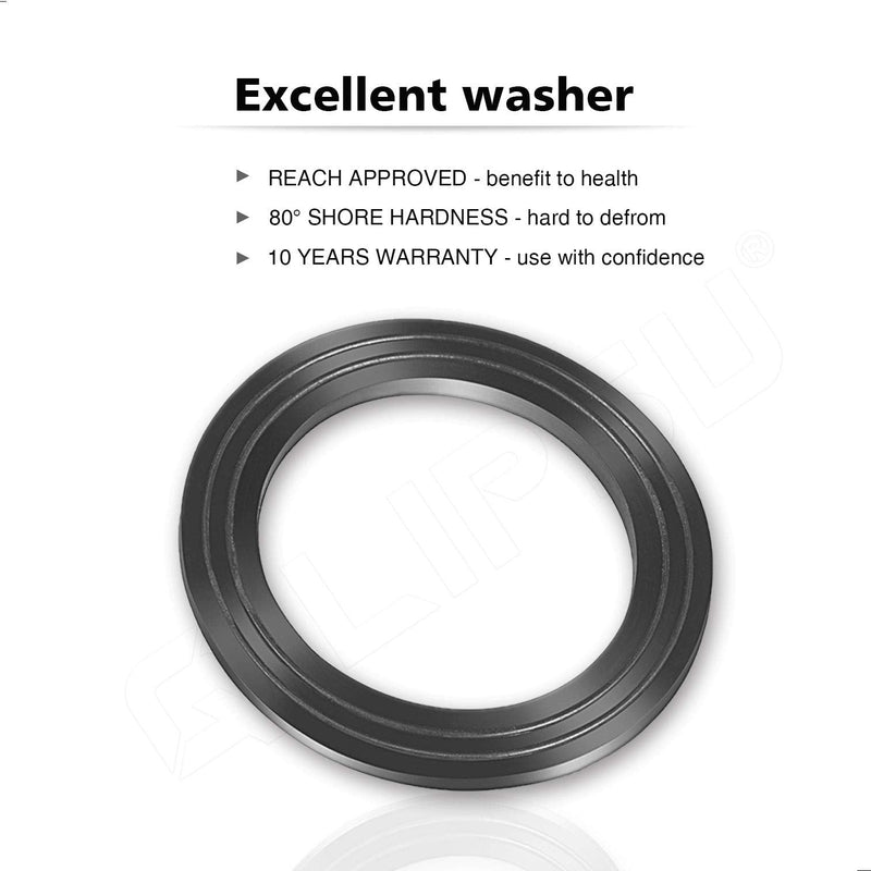 QILIPSU 1/2 NPT Nylon Cable Gland, Waterproof IP68 Adjustable Locknut for 6-12mm Cable Diameter (1/2 NPT, 12pcs) 1/2 NPT 12pcs - NewNest Australia