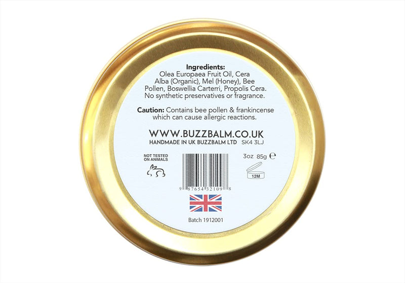 Foot Cream for Cracked Heels and Dry Skin Bee Heeled Heel Balm is a Completely Natural Cracked Heel Repair Cream with Frankincense and Peppermint Honey (85g) - NewNest Australia