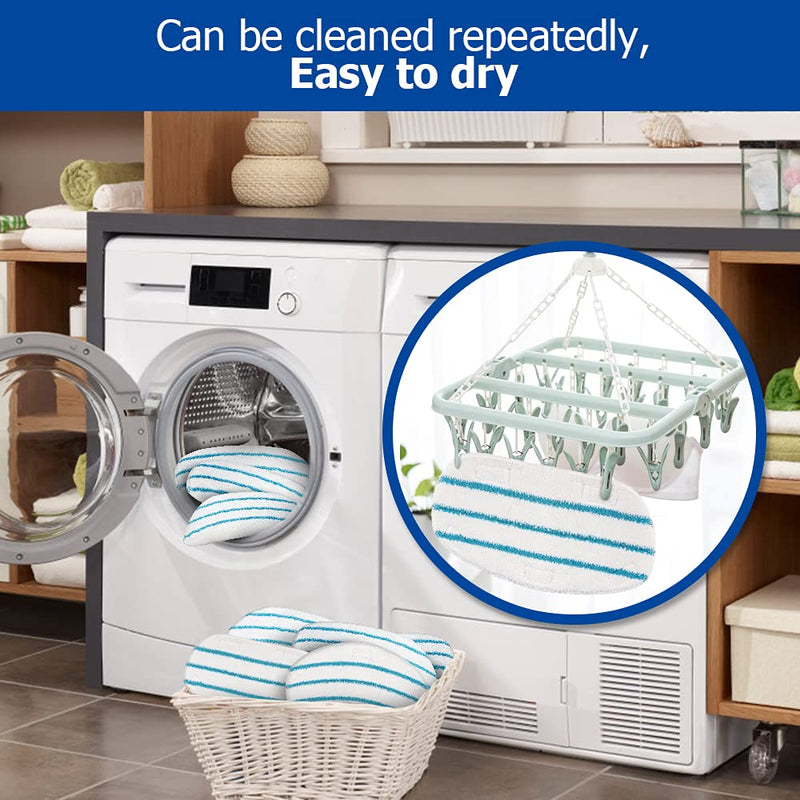 10 Pack Replacement Steam Mop Pads Compatible for PurSteam ThermaPro 10-in-1 - NewNest Australia