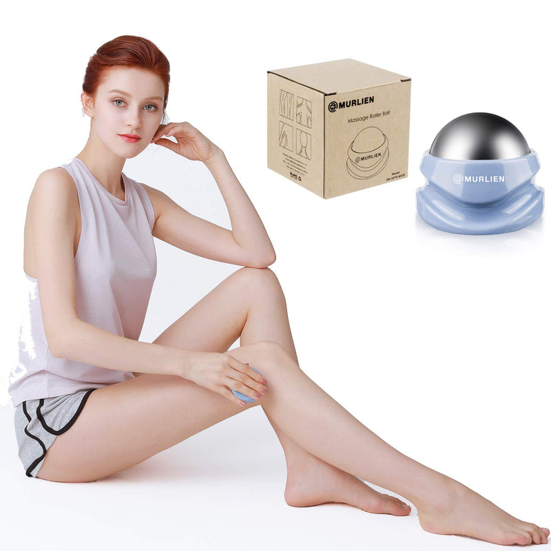 MURLIEN Ice Therapy Massage Roller Ball, Manual Massager for Trigger Point, Deep Tissue Massage, Alleviating Muscle Tension and Pain Relief, Suitable for Neck, Back, Shoulders, Arms, Legs, Thighs etc. - NewNest Australia