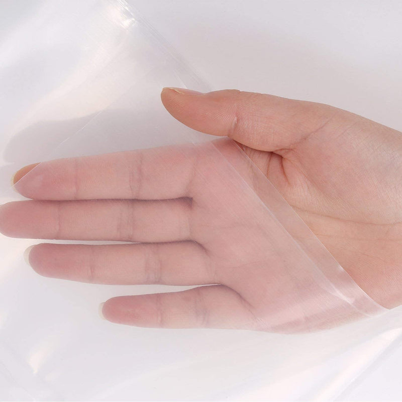 VICMORE Heavy Duty 3 Mil Plastic Drop Cloth for Painting 9 Feet by 12 Feet Strong and Durable Painters Plastic Tarp Waterproof Clear Cover 9ft x 12ft, Heavy Duty - NewNest Australia