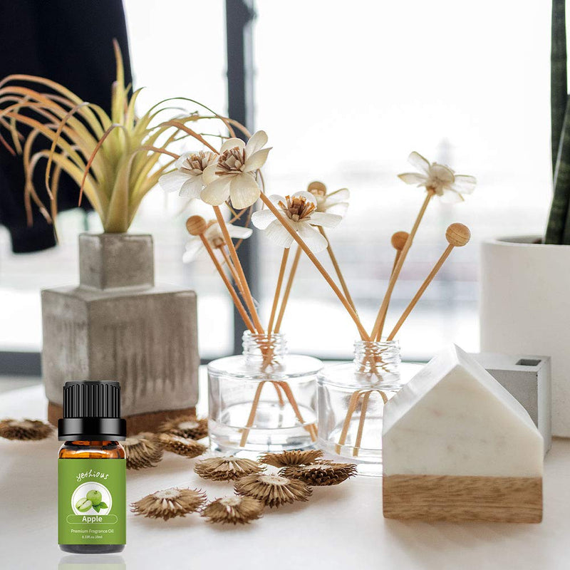 yethious Apple Essential Oil for Diffuser Organic Pure Fruit Oils Aromatherapy Gift Oil 10ml for Diffuser Mothers Day Gifts - NewNest Australia