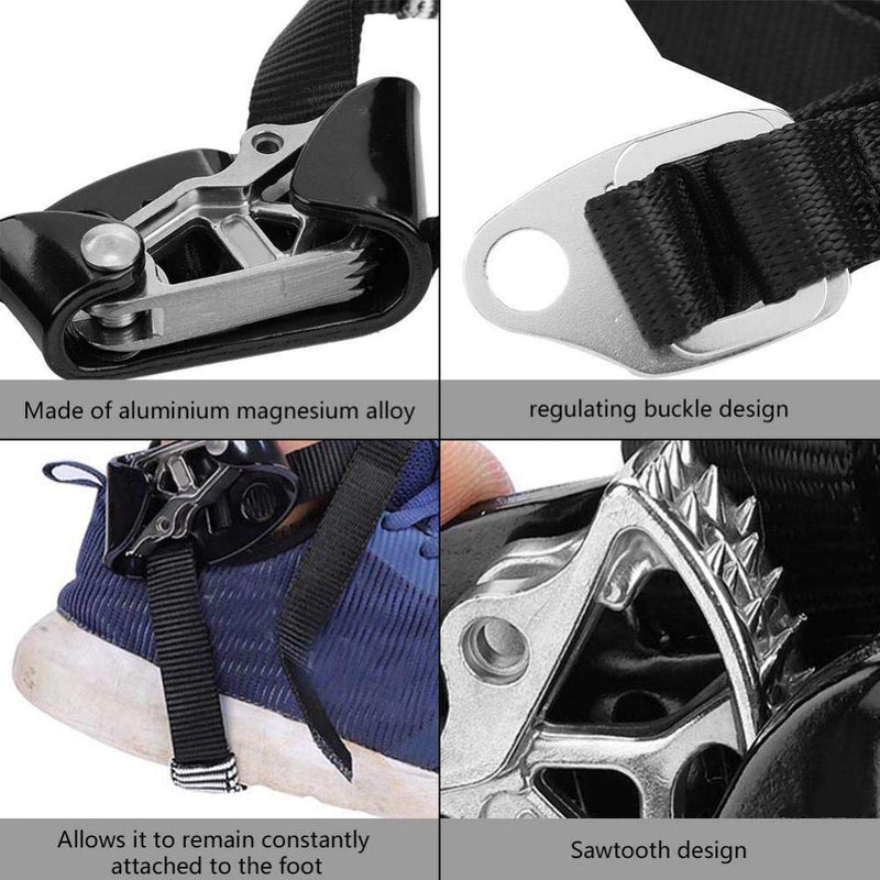 Alomejor Foot Ascender Riser Climbing Ascender Mountaineering Equipment Climbing Feet Ascender for Climbing Hiking Expedient for Right Foot - NewNest Australia