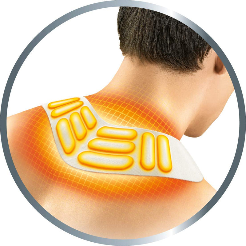 ThermaCare Neck Wraps - Heat Wraps for Shoulders & Neck to Relieve Neck Pain - Deep Heat to Relax & Loosen Muscles - 9 pieces per pack - NewNest Australia