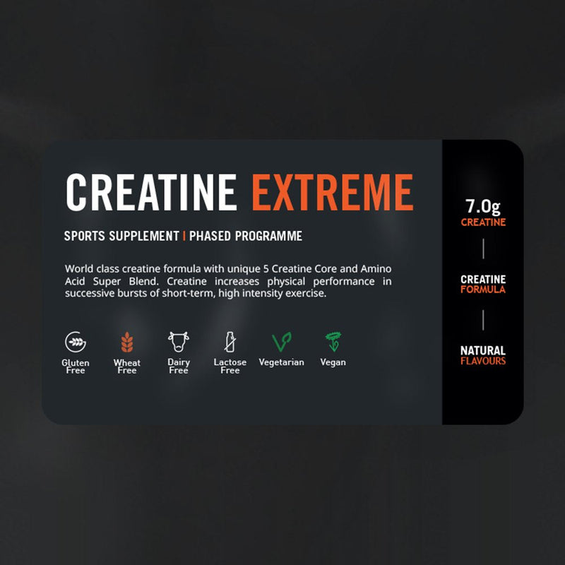 Protein Works - Creatine Extreme Powder | Creatine Formula | Premium Grade Supplement For Lean Muscle Growth | With Beta Analine | Berry Blitz | 400g - NewNest Australia