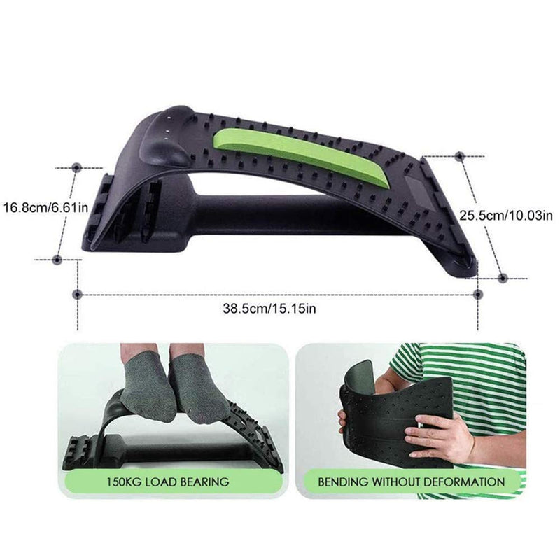 Ygmxzl Back Stretcher For Posture Correction, Neck And Shoulders Relaxer, Traction Cushion, Head And Neck Massager For Posture Correction And Back Pain Relief - NewNest Australia