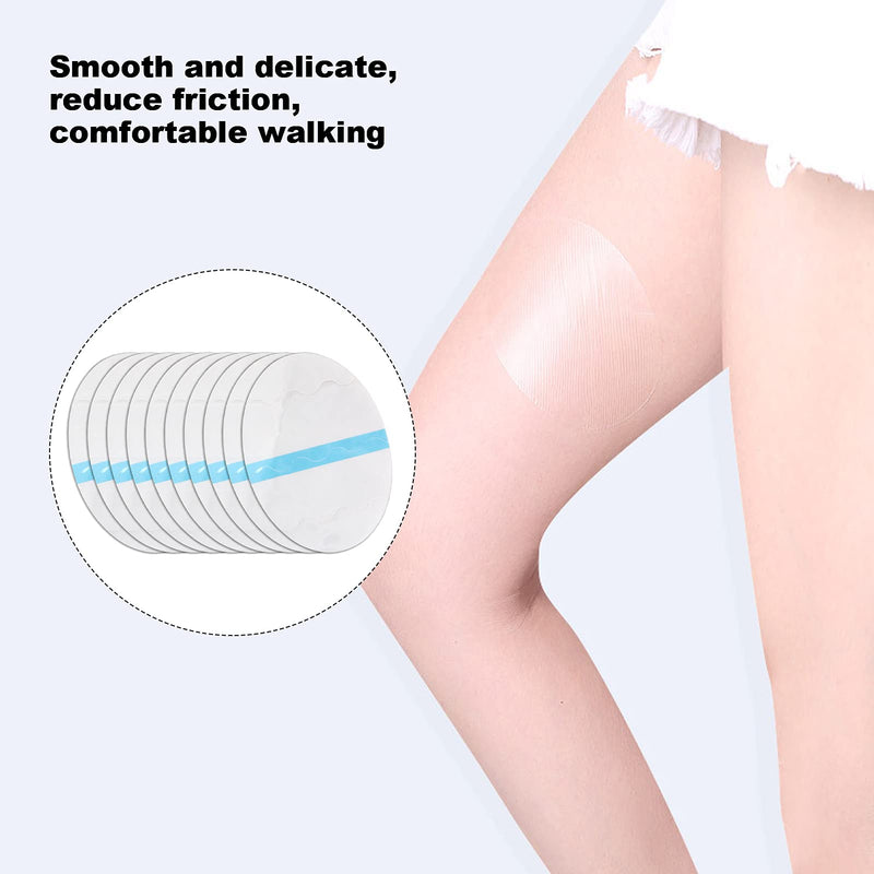 Sonew 10pcs Thigh Anti Friction Pads, Unisex Disposable Anti Chafe Body Thigh Tape Invisible Body Anti-Friction Pads for Outdoor Clear Color - NewNest Australia