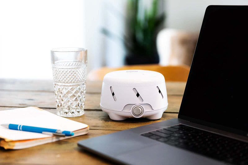 Marpac Yogasleep Dohm UNO White Noise Sound Machine with UK Plug, Real Fan Inside, Adjustable Volume, Noise Canceling for Sleep Aid, Office Privacy & Meditation, Baby & Adults, Travel & Home Essential - NewNest Australia