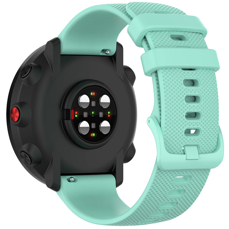 Fit for Polar Ignite/Polar Unite Watch Band Women Men, Sport Silicone Replacement Bands Straps Wristbands Bracelet Accessories Fit for Polar Unite/Polar Ignite Smartwatch Green White Gray - NewNest Australia