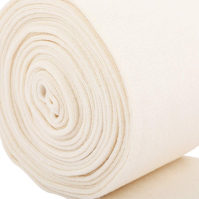 Cotton Stockinette Sleeve Roll, Naturally Stretchable Raw Cotton – Comfort wear, Sweat Absorbent – Reduces Itch, Odor - Suitable for Under and Over Cast Bandage Wear (Width - 4 Inch) Width - 4 Inch - NewNest Australia