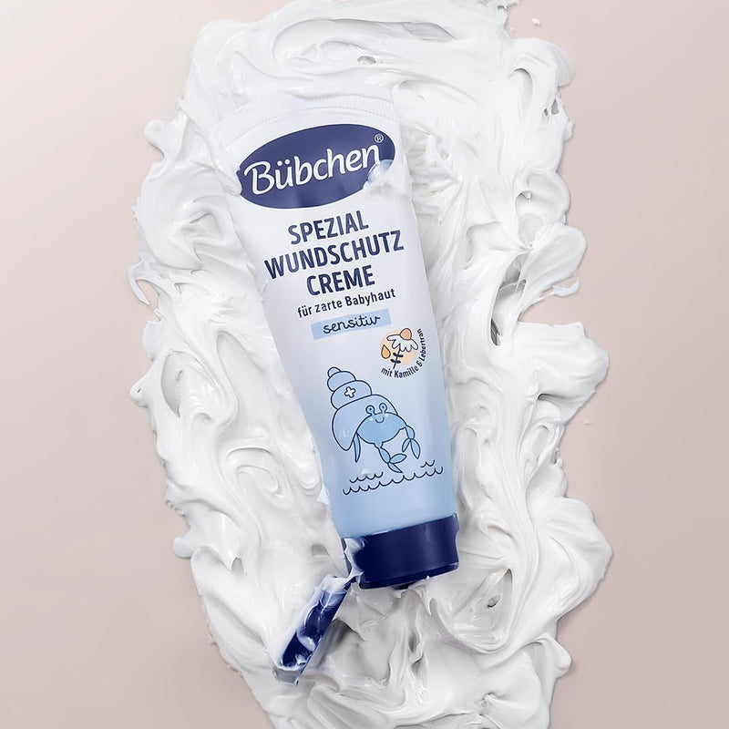 Bübchen Special Wound Protection Cream, 75 ml - nourishing and soothing healing ointment for babies and children, wound cream against reddened skin, without silicones - NewNest Australia