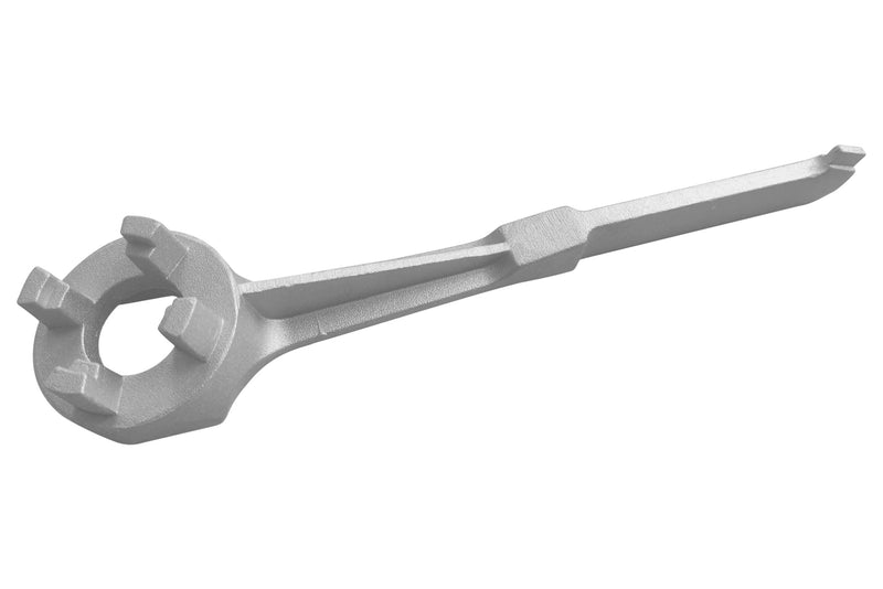 NACHEE Aluminum Drum Wrench, Drum Plug Bung Wrench for Opening 10 15 20 30 50 55 Gallon Drum, Fits 2 in and 3/4 in Bung Caps - NewNest Australia