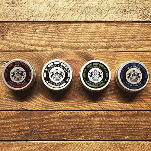 Dear Barber Mens Hair Styling Pomade, Travel Size Tin, Strong Hold Pomade, High Shine Finish, Easily Washable, Controls Curly Frizzy Hair, 20ml 20 ml (Pack of 1) - NewNest Australia