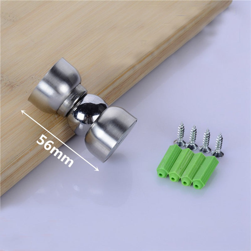 Cucumis Stainless Steel Door Magnetic Door Stopper Bedroom Door Ultra Mini 2Pcs - NewNest Australia