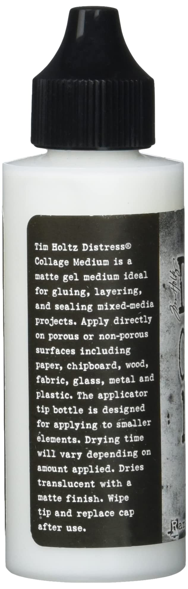 Tim Holtz - Ranger Collage Medium 2OZ, One Size, Clear - NewNest Australia