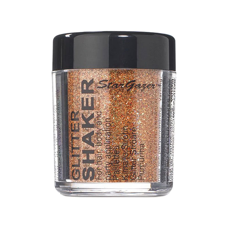 Stargazer Plush Glitter Shaker, Spice. Cosmetic glitter powder for use on the eyes, lips, face, body, hair and nails. - NewNest Australia