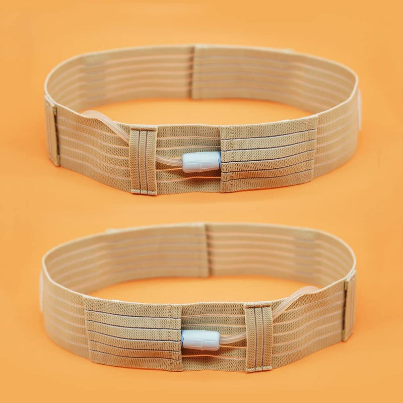 Ynhuioa Dialysis Belt - Peritoneal Dialysis Belt - Pack Of 2 Abdominal Dialysis Belt - Nutrition Probe Holder For Pd, G, Peg, J Probe Fixed - Dialysis Belt - Dialysis Supplies, M - NewNest Australia