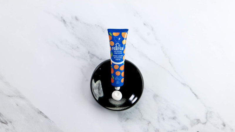 Dr. PAWPAW Age Renewal Hand Cream Orange & Mango 30ml - Multi-Purpose Cream, PawPaw Hand Cream, Vegan Hand Cream, Natural Hand Cream, Natural Beauty, Vegan Beauty - NewNest Australia