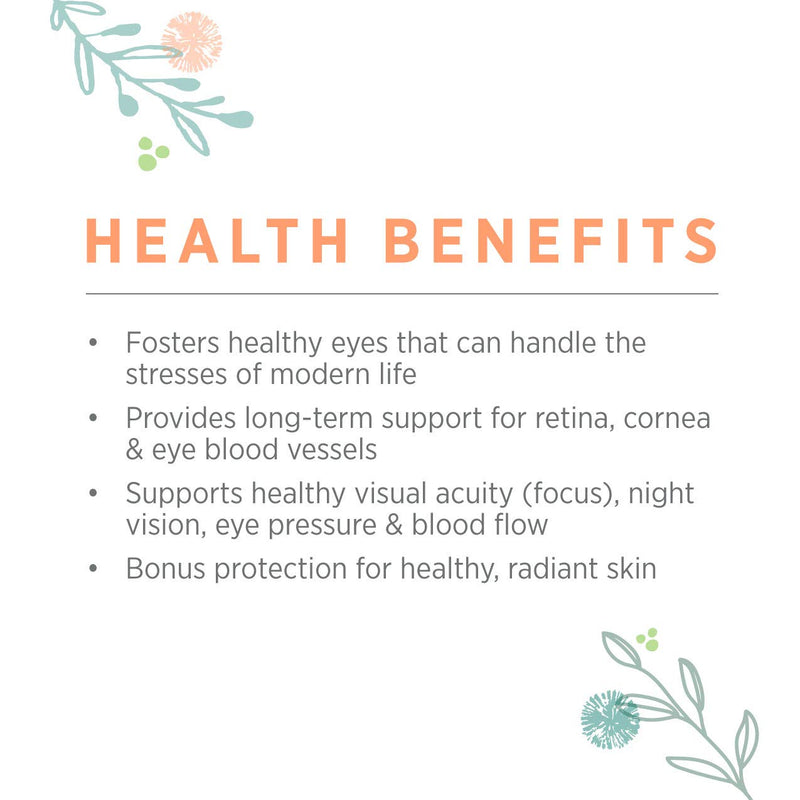 Pure Synergy Eye Protector | 60 Capsules | Made with Organic Ingredients | Non-GMO | Vegan | Eye Vitamins for Eye Health with Natural Lutein, Zeaxanthin, and Astaxanthin - NewNest Australia