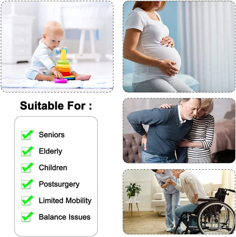 Soriace® Stainless Steel Grab Bar, Anti-Slip Grab Rail Handle/Wall Mounting Towel Rail Bar/Bathroom Support Handle Suit for Elder & Children & Personal Use Silver - NewNest Australia