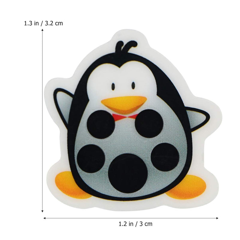Exceart Pack Of 10 Forehead Thermometer Sticker Fever Thermometer Strips Color Changing Animal Pattern Baby Headband Temperature 35-40¬∞C For Toddlers Adults Home Travel (Penguin) - NewNest Australia