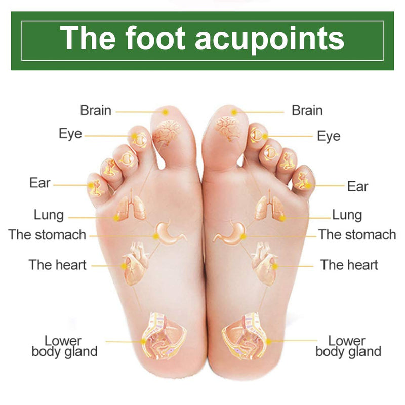 Detox Foot Plasters Vital Plasters Foot Patches Wormwood Foot Patch Promotes Blood Circulation, Relieve Pain And Improve Sleep, Free Yourself From Moisture And Cold 20 Pieces - NewNest Australia