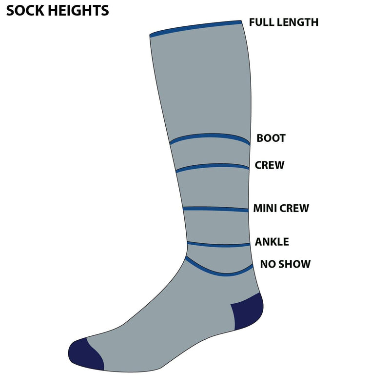 Minus33 Merino Wool Clothing Mountain Heritage All Season Lightweight Over the Calf Socks Made in USA New Hampshire Medium Patriot - NewNest Australia