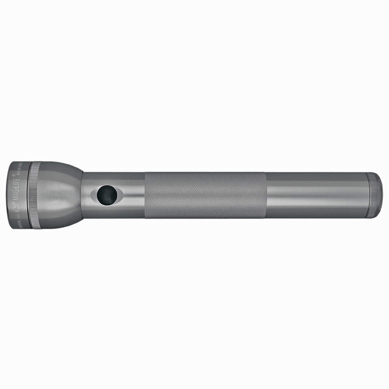 Maglite Heavy-Duty Incandescent 3-Cell D Flashlight, Gray - NewNest Australia