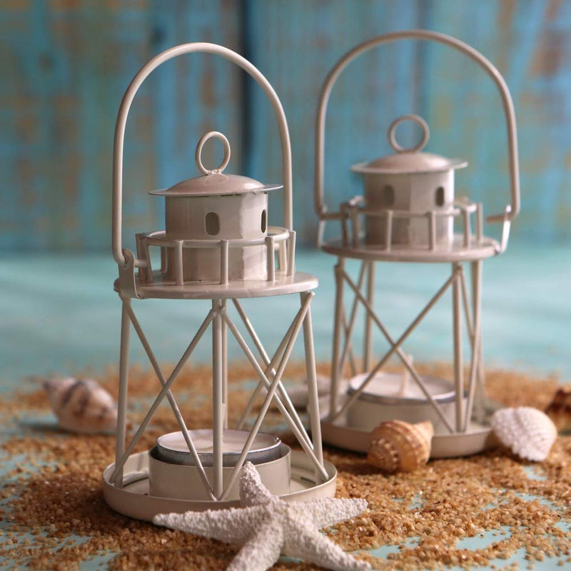 NewNest Australia - By the Sea Lighthouse Tea Light Holder 