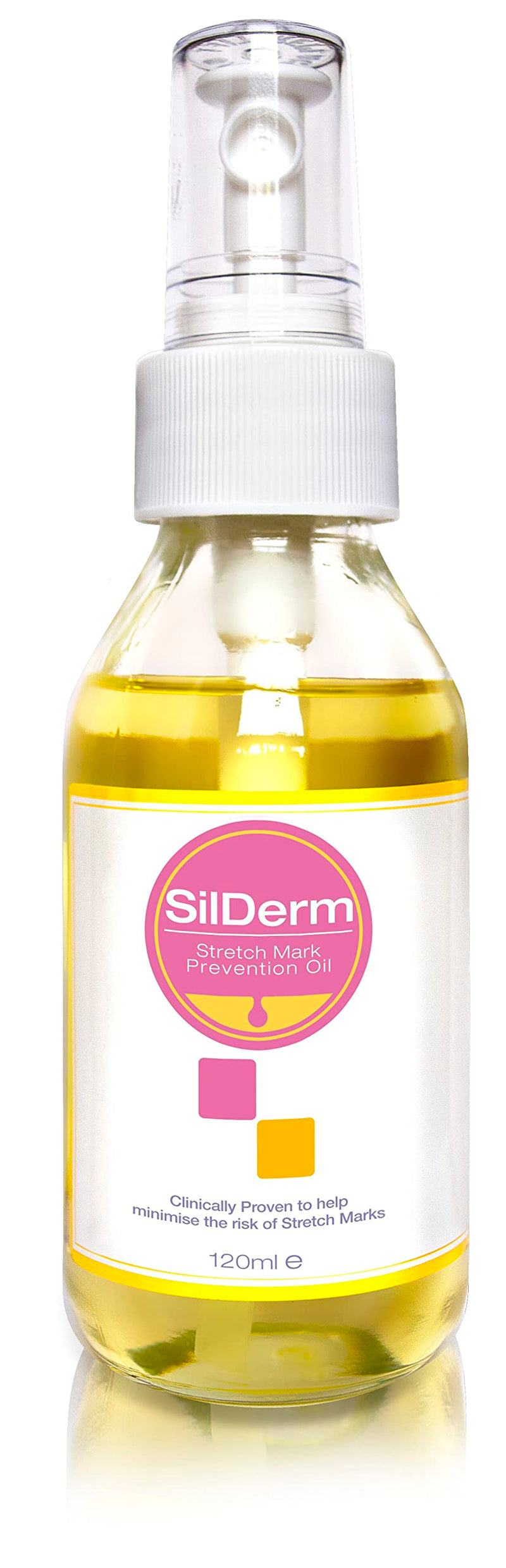 SilDerm Stretch Mark Oil - 120ml - Firming Stretch Mark Lotion for Pregnancy, Body & Tummy - Stretch Mark Oils for Men & Women - Natural Scar Oil Skincare with Vitamin E & Almond Oil - NewNest Australia