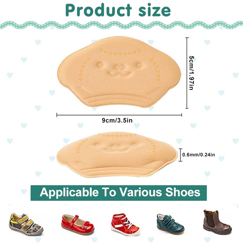 Heel Pad Shoes For Children, 12 Pieces Heel Holder, Children'S Heel Pads For Too Large Shoes, Shoe Insoles For Too Large Shoes, Shoe Reducer For Girls And Boys (12 Pieces) - NewNest Australia