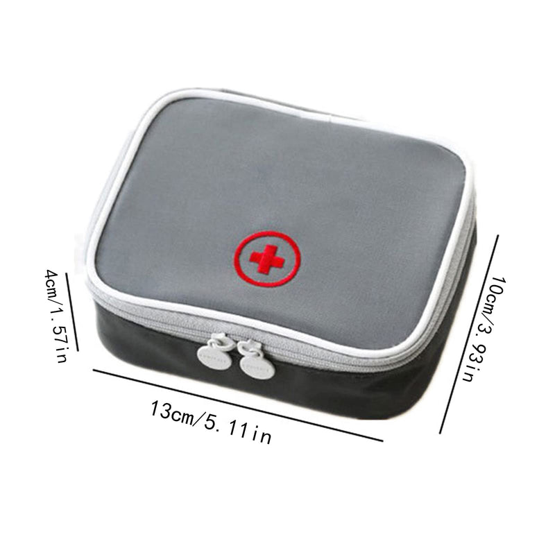 Medicine Bag Portable Mini First Aid Sets Small First Aid Bag Medical Emergency Bag Empty Portable Mini Travel Emergency Bag For Home, Travel And Camping Empty Pack Of 2 - NewNest Australia