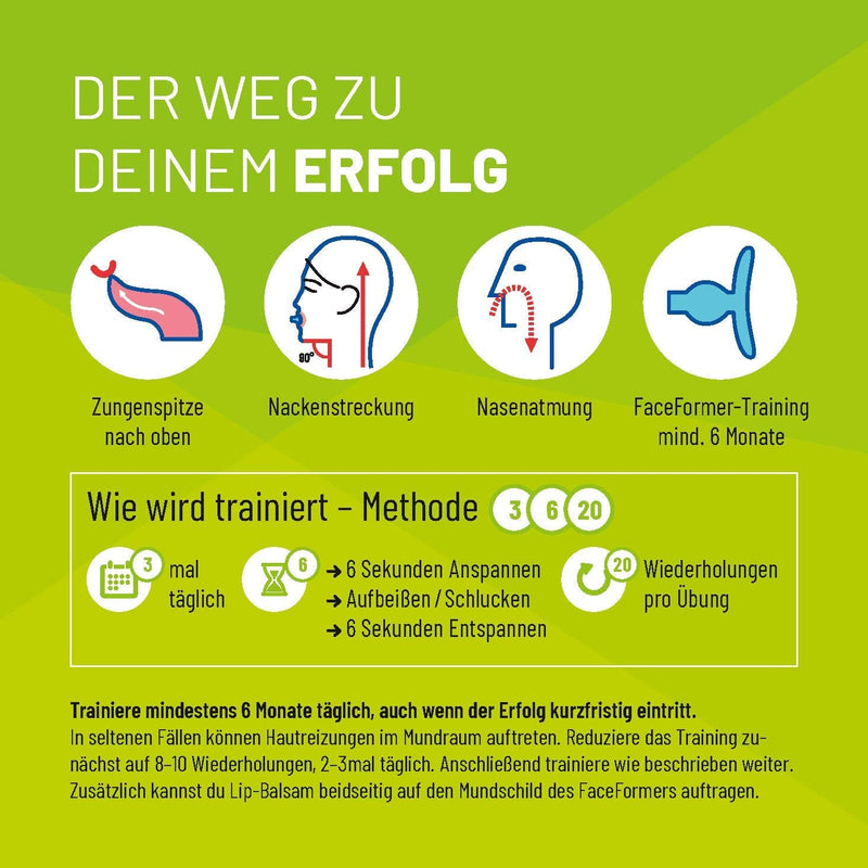 Faceformer One Clear ‚ Free Training App ‚ Mainly Effective For Sleep Disorders, Cmd, Teeth Grinding, Pain On Jaw And Neck, Snoring And Sleep Apnea ‚ Original Dr. Berndsen - NewNest Australia