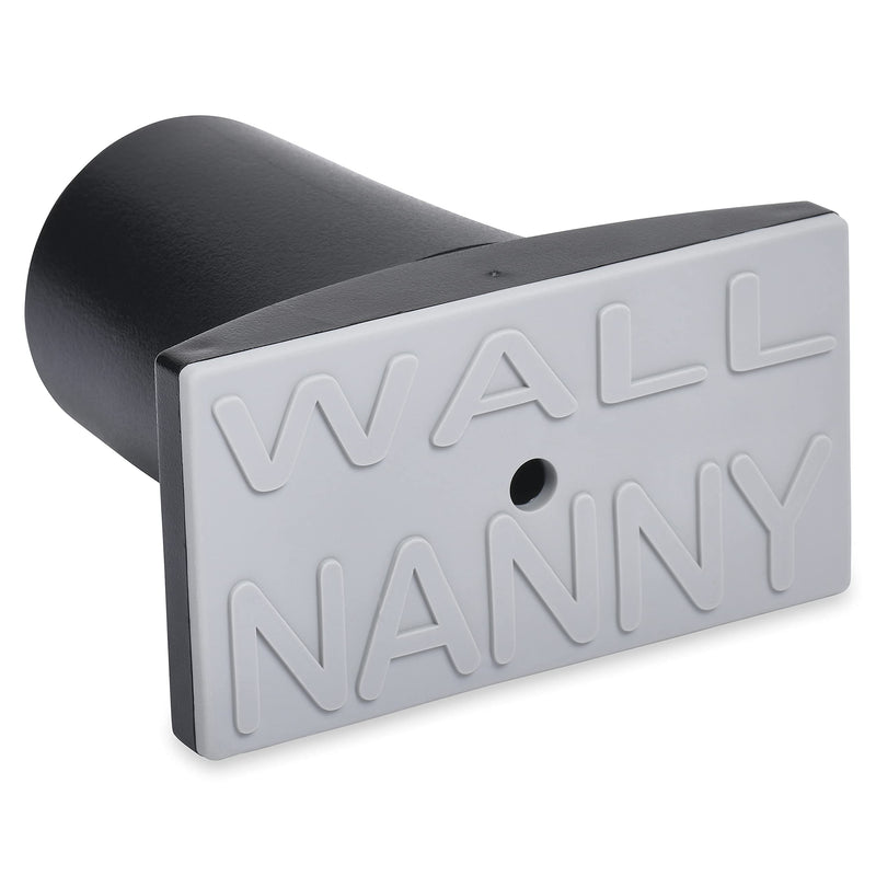 Wall Nanny Extender - 6 Inch Baby Gate Extension Kit (Made in USA) Extends Pressure Gates + Protects Walls + Stabilizes Gate - for Child, Pet & Dog Gates - Works on Stairs - Protector (4 Pack) Black - NewNest Australia