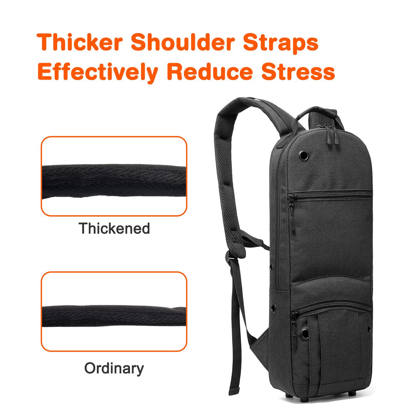 APDTEK Portable Backpack for Oxygen D Tank - Oxygen Tank Carrying Bag Holder fit M-15/D Size Oxygen Cylinders for Walking, Traveling, Shopping - NewNest Australia