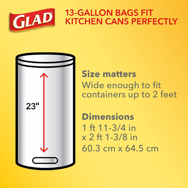 Glad Small Kitchen Drawstring Trash Bags 4 Gallon Green Trash Bag, Febreze Beachside Breeze, 80 Count (Package May Vary) Febreeze Beachside Breeze - NewNest Australia