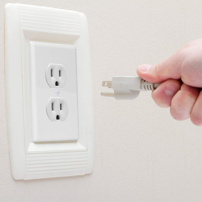Bates- White Outlet Covers, Wall Plates, Pack of 12, Electrical Outlet Cover Plates, Wall Plates for Outlets, Electric Outlet Covers, Wall Plate Cover, Outlet Plate, Plug Cover, Outlet Covers, Power - NewNest Australia