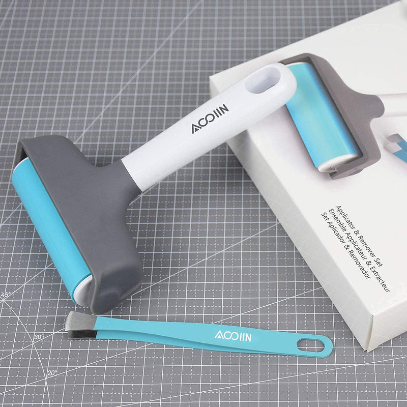 AOOIIN Rubber Brayer Roller & Mat Tweezers Remover Tool Set Craft Stamping Brayers for Cricut/Silhouette/Brother and Printmaking - NewNest Australia