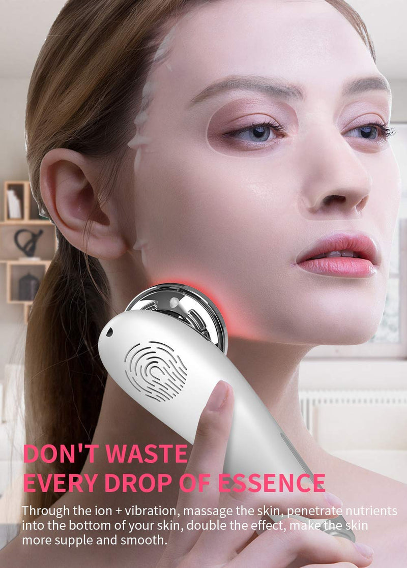 Anlan Cosmetic Device Wrinkle Remover Facial Massager With Ion And Hot/Cool Treatment For Face Care Facial Lifting Deep Cleansing Anti Wrinkle Anti-Aging With Ems Microcurrent Classic - NewNest Australia