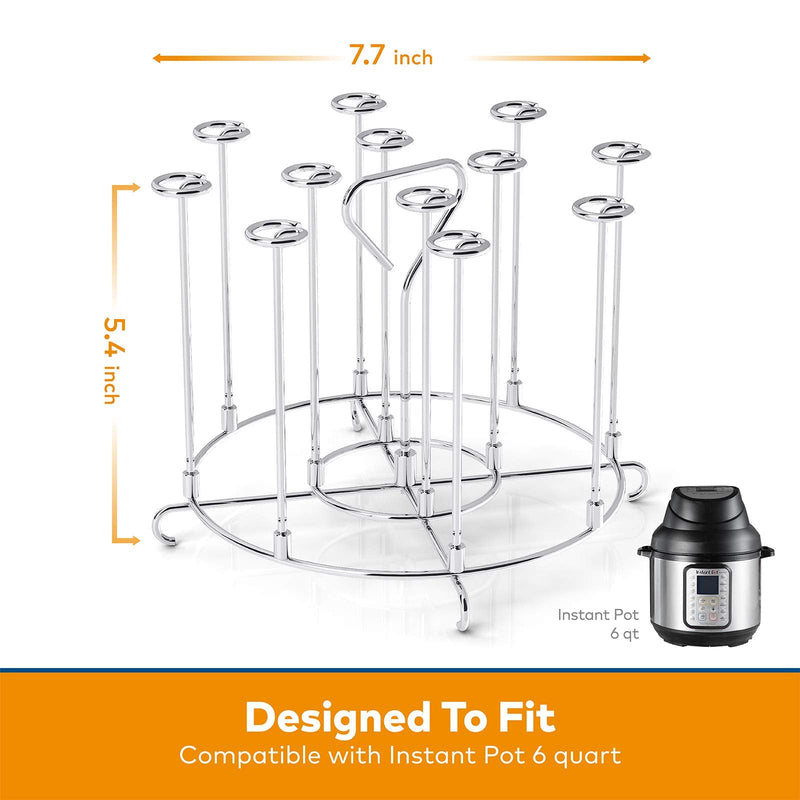 Goldlion Skewer Stand Compatible with Instant Pot 6 Quart Accessories for Air Fryer Crisp Lid Instant Pot 6 Qt - NewNest Australia