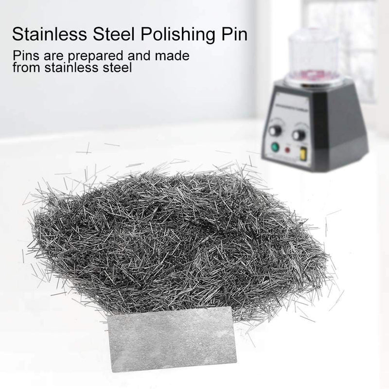 Salmue Stainless Steel Polishing,Magnetic Tumbler Finishing Pins 0.2mm/ 0.3mm/0.4mm/0.5mm X 5mm Pins Magnetic Tumbler Mag Polishers -100g (0.2mm) - NewNest Australia