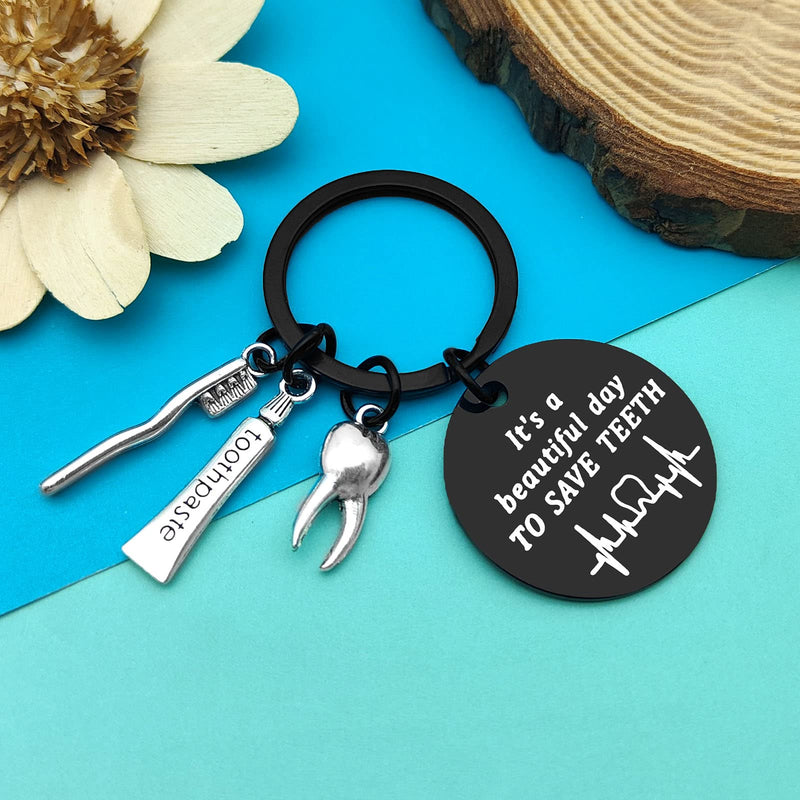 Dentist Gift for Women Men Funny Dentist Keyring Dental Hygienist Gift Dental Assistant Gift Dentist Graduation Gift Future Dentist Gifts Inspirational Nurse Doctor Dentist Office Orthodontist Gift - NewNest Australia