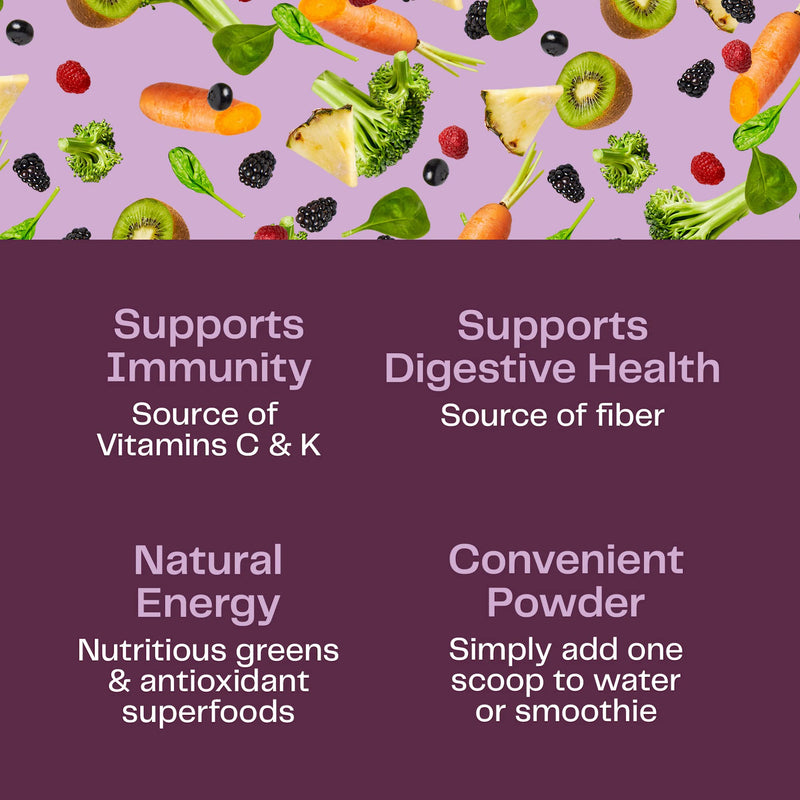 Amazing Grass Greens Blend Antioxidant: Super Greens Powder with Spirulina, Beet Root Powder, Elderberry, Bilberry, Prebioitics & Probiotics, Sweet Berry, 30 Servings (Packaging May Vary) Antioxidant Berry 30 Servings (Pack of 1) - NewNest Australia