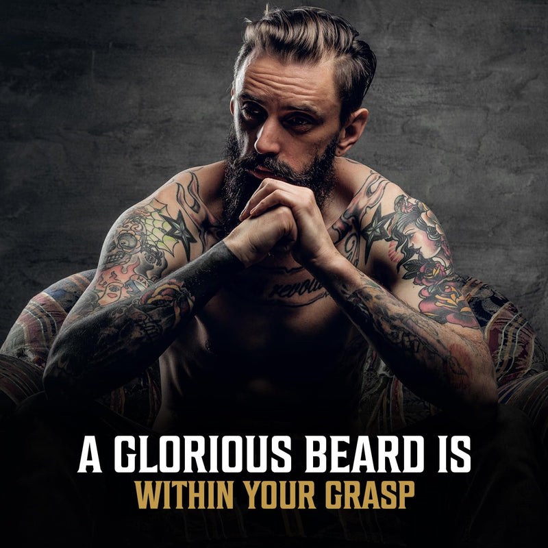 Viking Revolution - Beard Oil 30ml - Cedar Wood & Pine Fragrance - Beard Oil for Men with Organic Argan and Jojoba Oils. Softens And Strengthens The Beard And Mustache Beard Oil Beard Oil - NewNest Australia