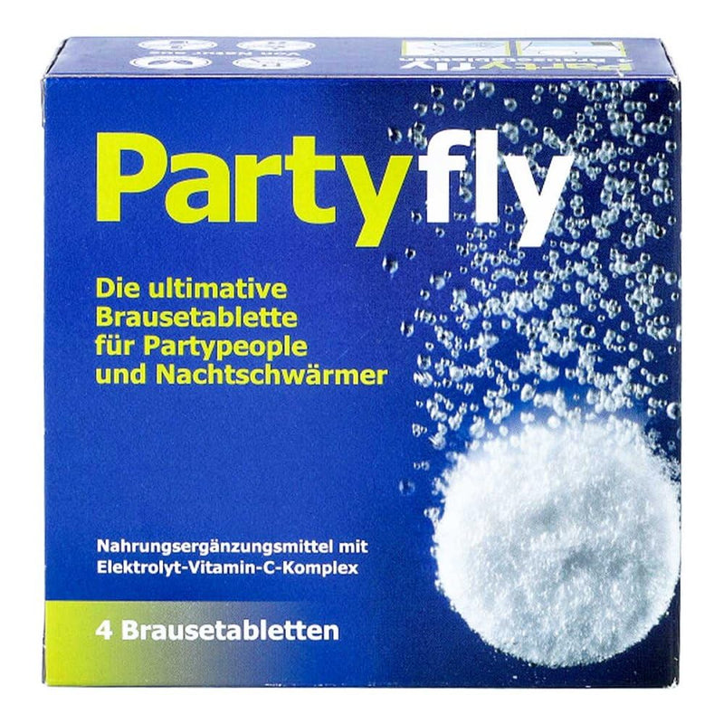 Partyfly effervescent tablets 4 pcs - NewNest Australia