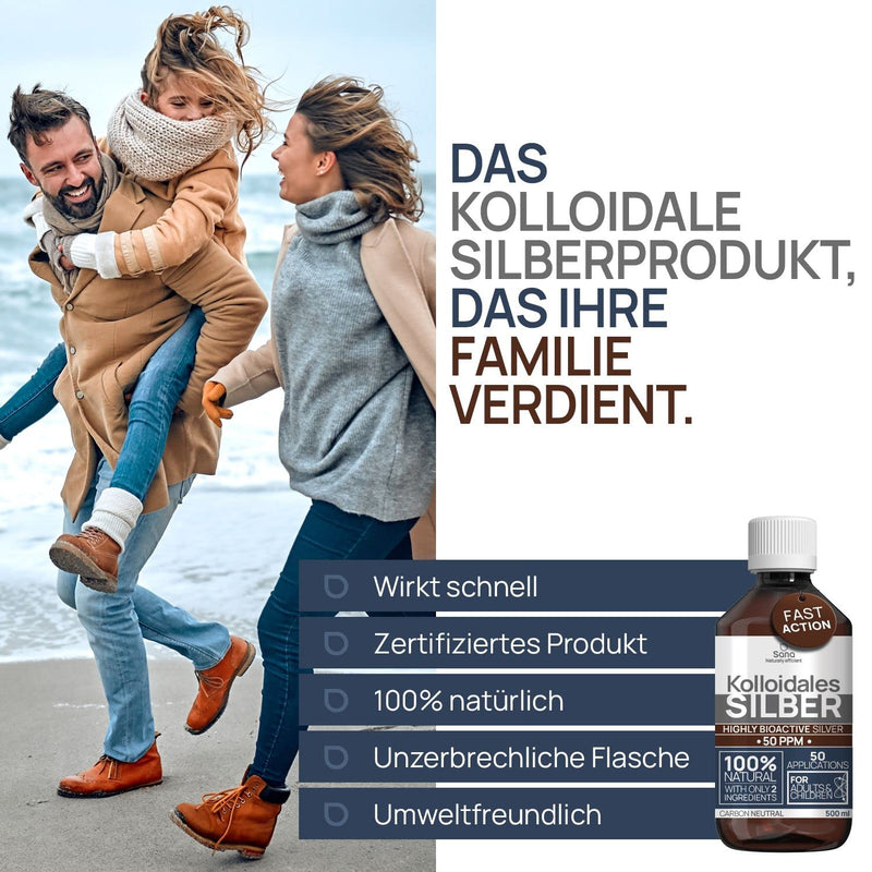 Colloidal Silver 50 Ppm 1000 Ml ‚Óè Premium Silver Water Stronger Than 25 Ppm ‚Óè For Humans, Dogs & Cats ‚Óè Carbon Neutral ‚Óè 100% Natural With 2 Ingredients - NewNest Australia