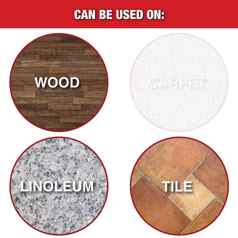 SuperSliders 4713995K Reusable Felt Furniture Movers for Hardwood Floors- Quickly and Easily Move Any Item, 5" Round (4 Pieces) - NewNest Australia