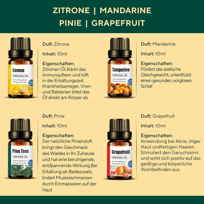 Essential Oils Set | Fragrance Oils Gift Set | Natural Pure Essential Oils | Organic Essential Oils | Soap Fragrance Oil | Pure Natural Oils | P Beauty | Aroma Oil | 10Ml Each (Set Of 12) - NewNest Australia