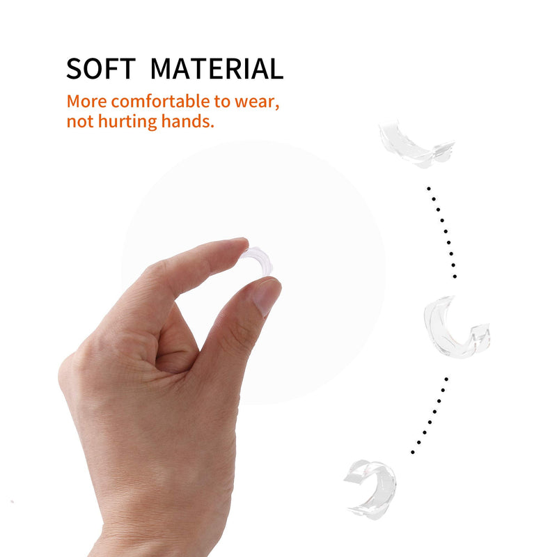 Ring Size Adjuster for Loose Rings - 60Pack, 2 Styles, Ring Guard, Ring Sizer, 10 Sizes Fit for Man and Woman Ring - NewNest Australia