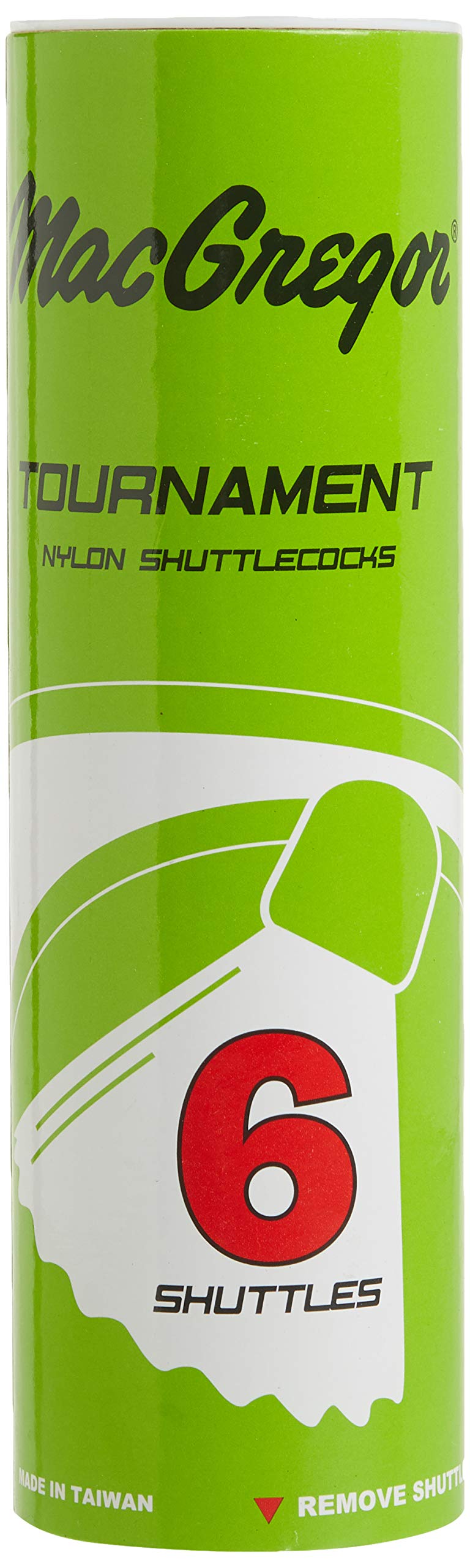 MacGregor Mac Nylon Badminton Birdie 6/Tube - NewNest Australia
